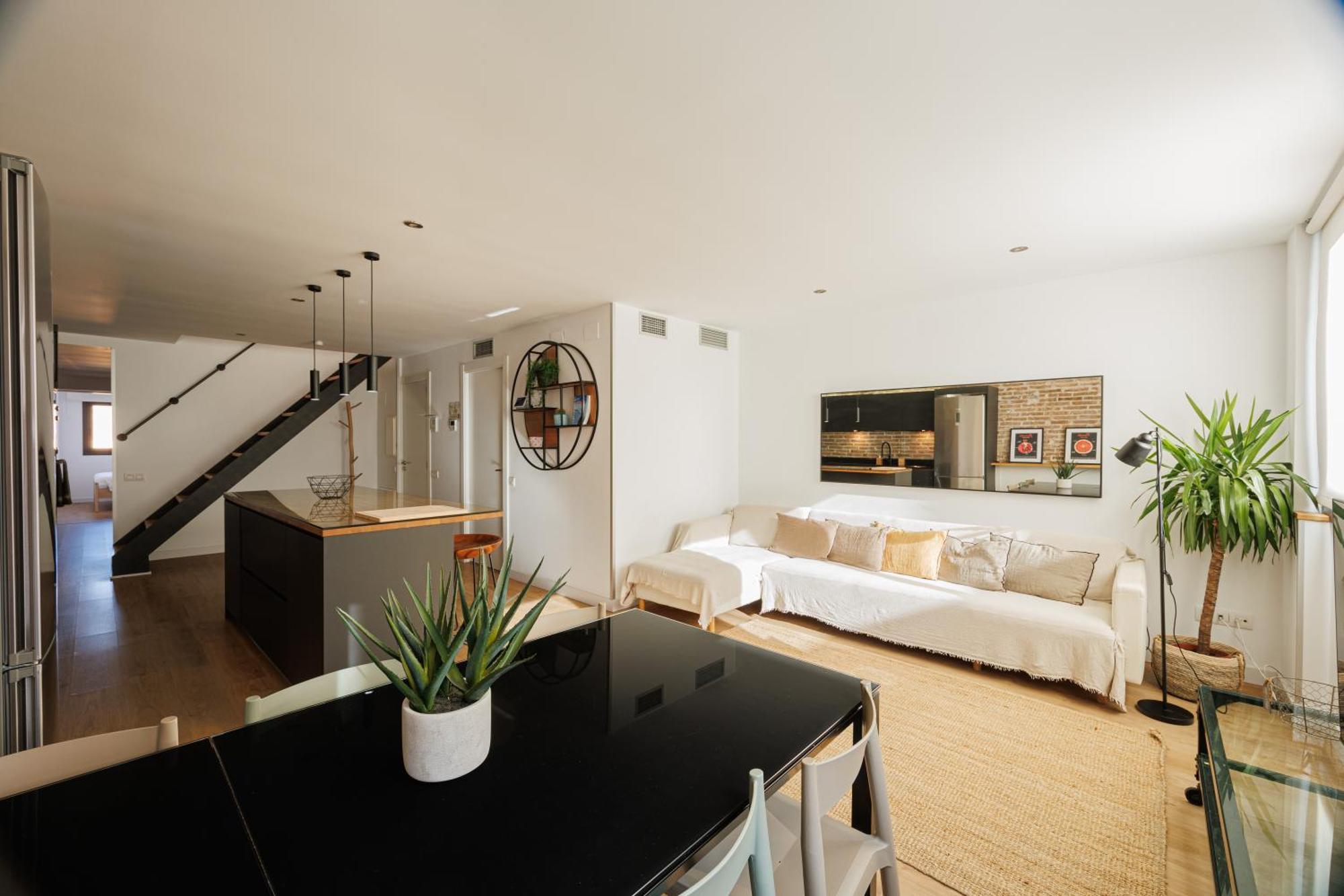 Atico Duplex Playa Area Barcelona Con Spa Exterior モンガット エクステリア 写真